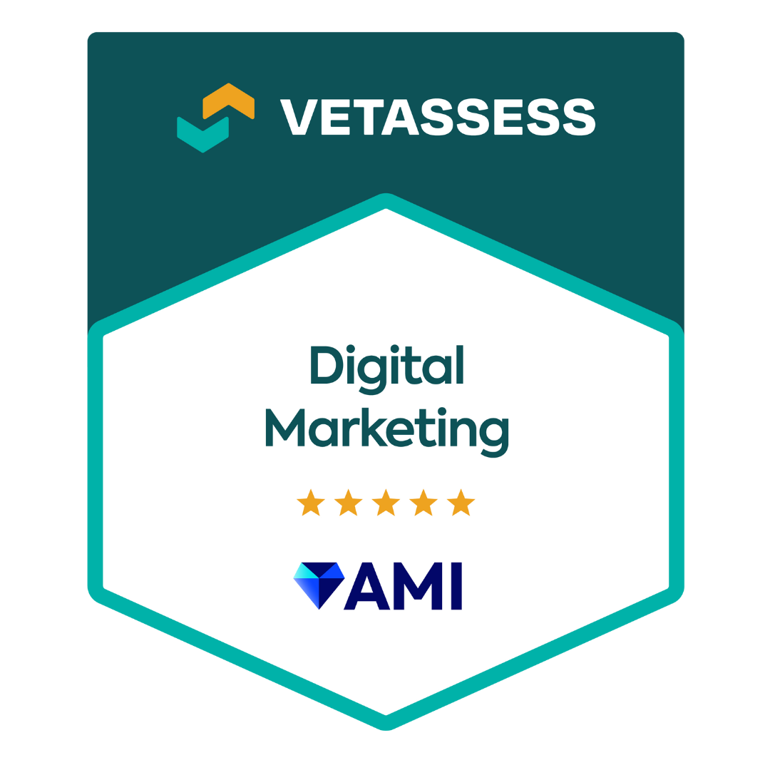 Digital Marketing Credential – AMI & VETASSESS